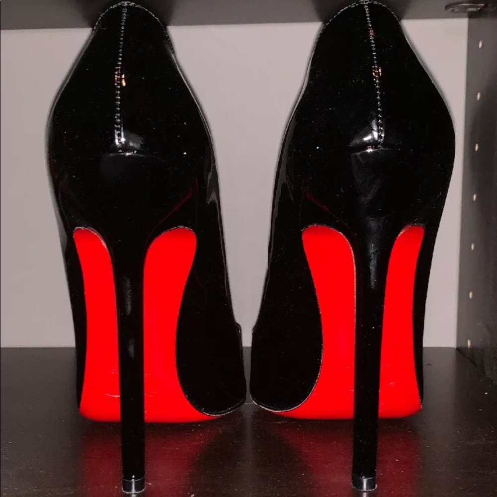 Christian Louboutin Patent Pigalle 120 Pump